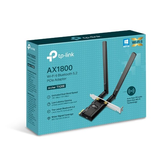 PLACA RED PCI-E TP-LINK ARCHER TX20E AX1800 WIFI 6 - Image 3