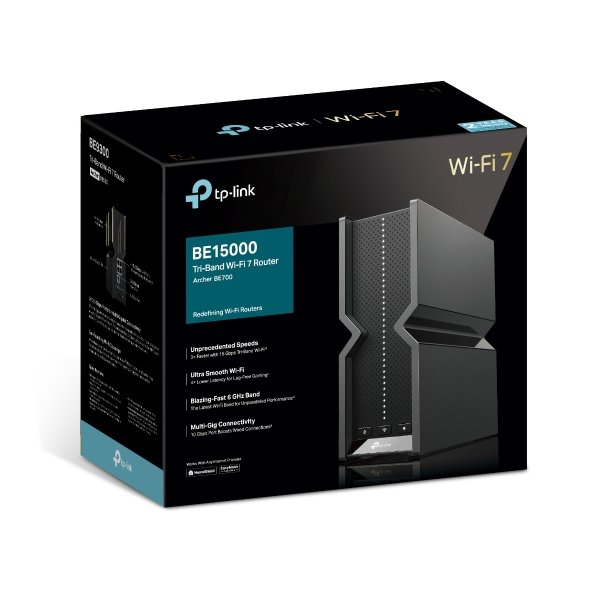 ROUTER 4P TP-LINK ARCHER BE700 WIFI7 TBAND BE15000 - Image 2