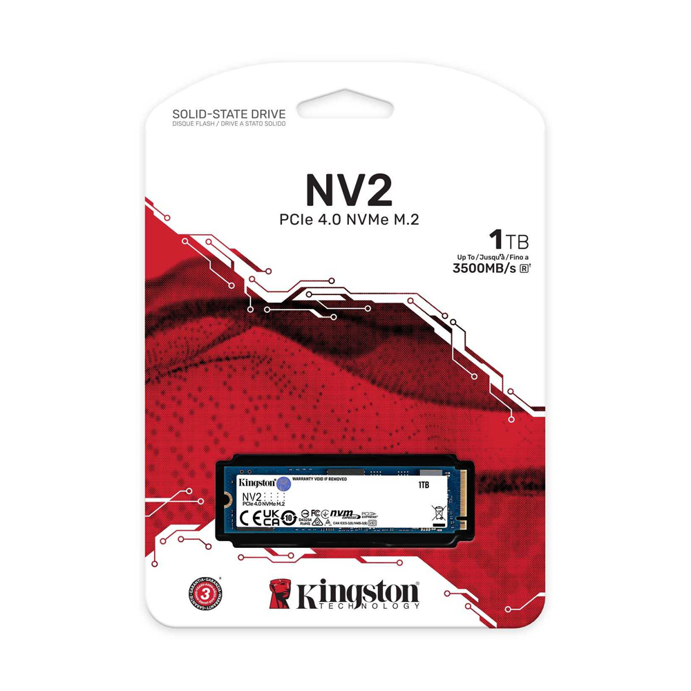 SSD 1TB KINGSTON NV2 NVME M2 2280 PCIE 4.0 - Image 2
