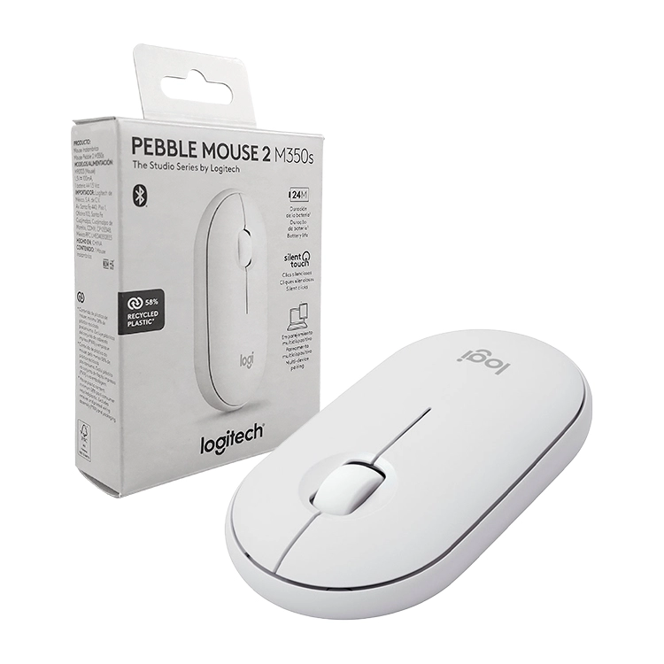 MOUSE INALÁMBRICO LOGITECH PEBBLE 2 M350 BLANCO - Image 4