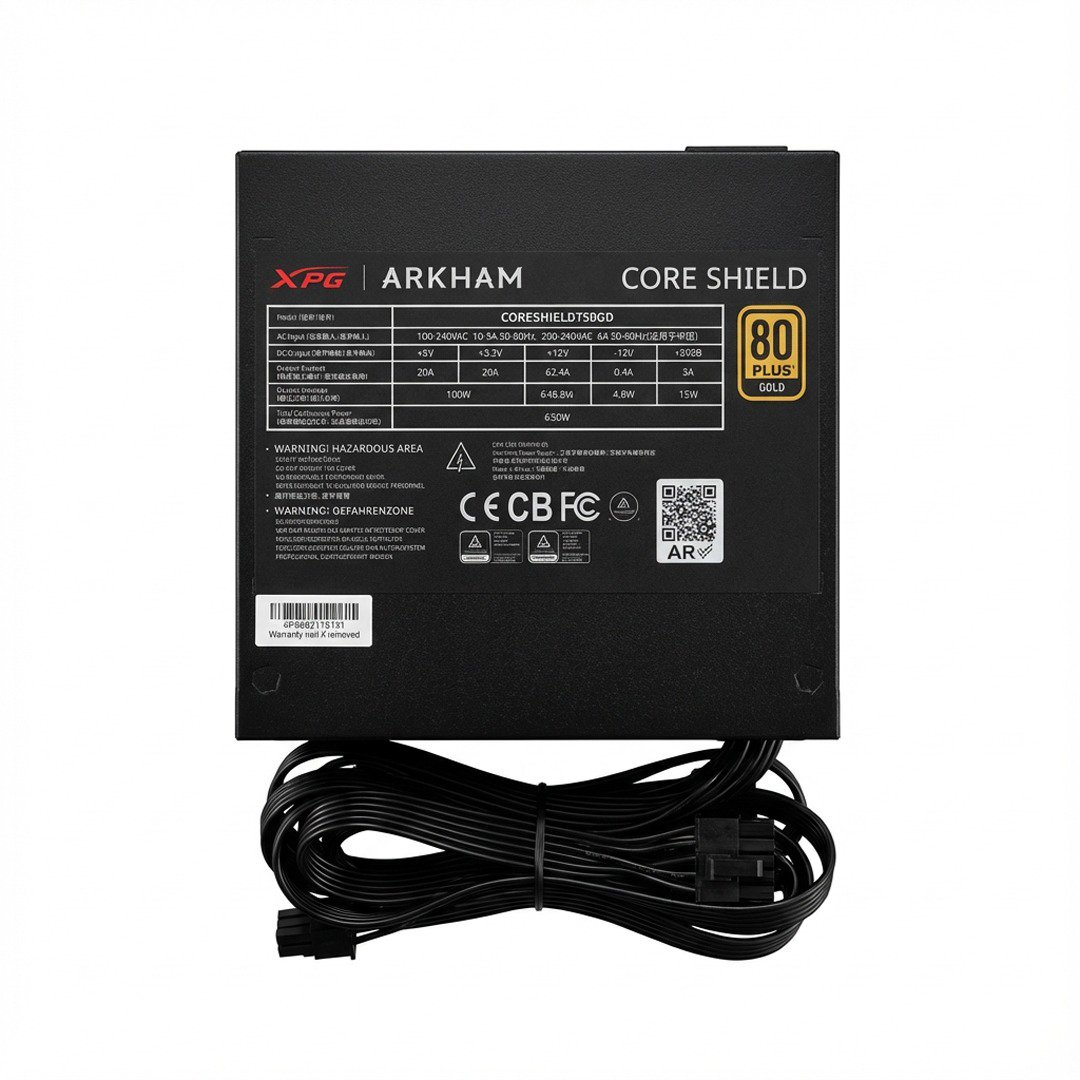 FUENTE 650W ARKHAM BY XPG CORESHIELD 80+ GOLD OEM - Image 3