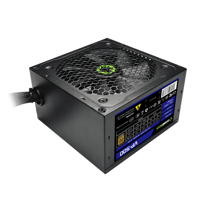 FUENTE 500W GAMEMAX 80 PLUS BRONZE VP-500 FAN 12CM