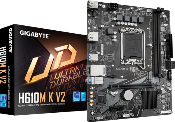 MOTHERBOARD GIGABYTE H610M K V2 LGA1700 DDR5 - Image 6
