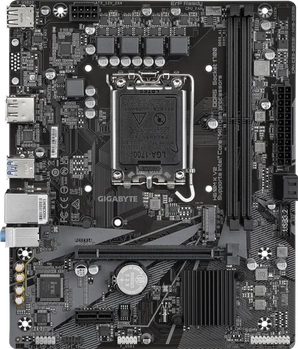 MOTHERBOARD GIGABYTE H610M K V2 LGA1700 DDR5 - Image 5