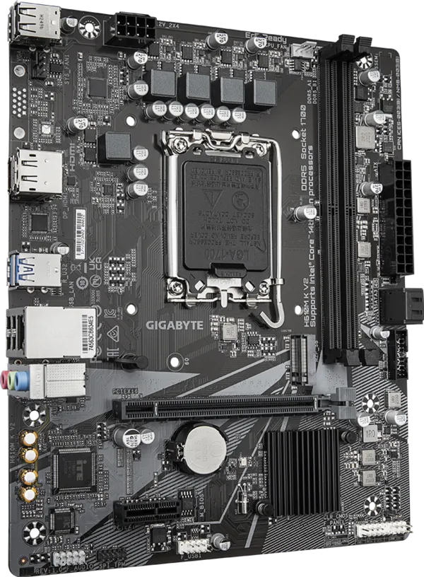 MOTHERBOARD GIGABYTE H610M K V2 LGA1700 DDR5 - Image 4