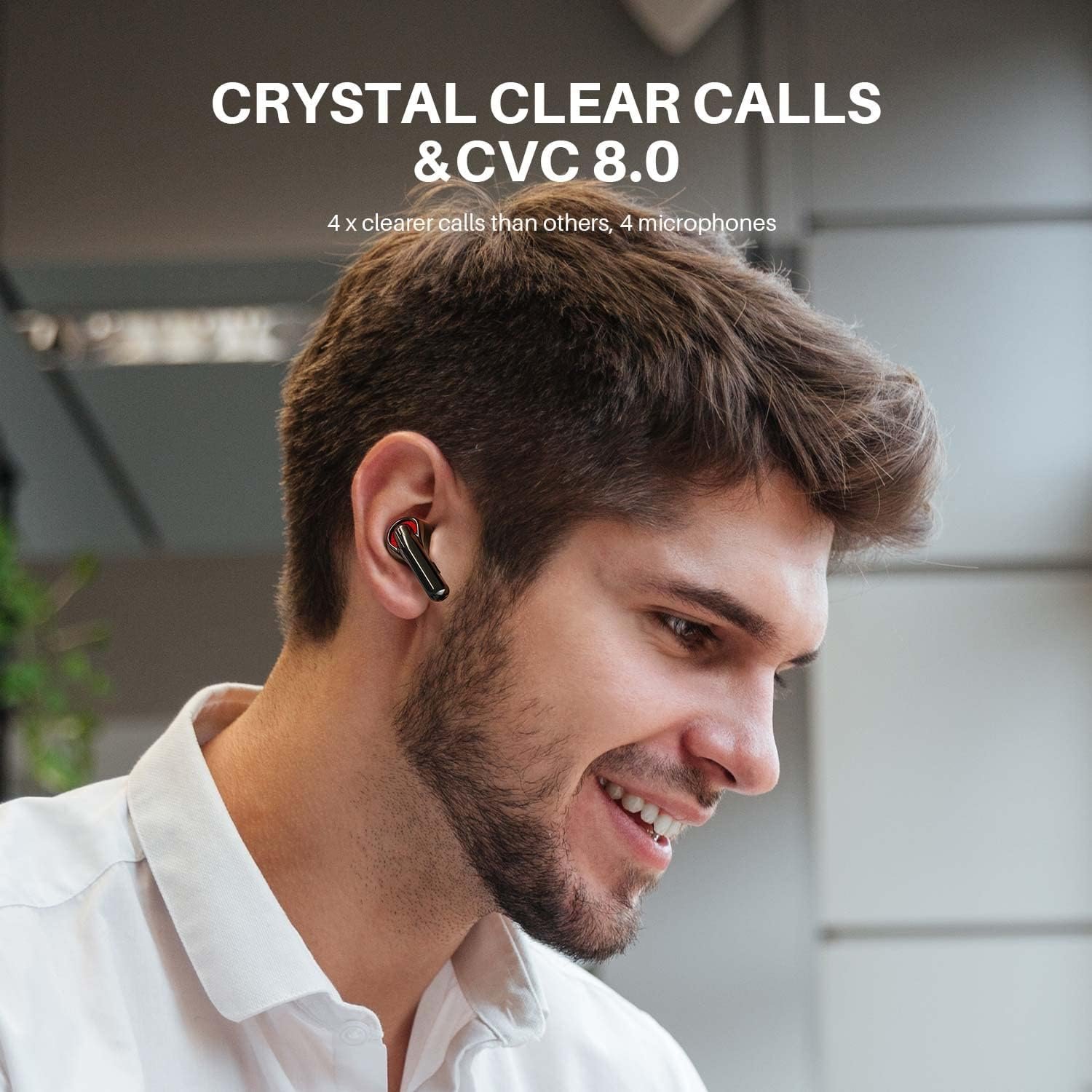 AURICULAR TRIBIT C1 QUALCOMM QCC3040 NOISE CANCELLING BLACK - Image 6