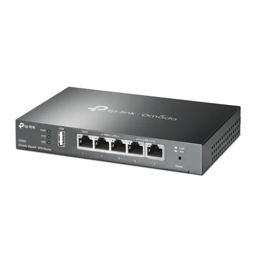 ROUTER 5P TP-LINK ER605 GIGA VPN 1P WAN+3P LAN/WAN - Image 2