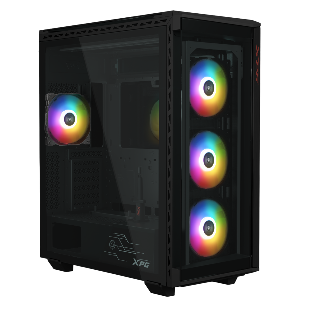 GABINETE XPG BATTLECRUSIER IIPST NEGRO FAN ARGBX4 +PB