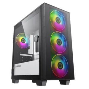 GABINETE GAMEMAX AERO MINI 4*FAN ARGB M-ATX