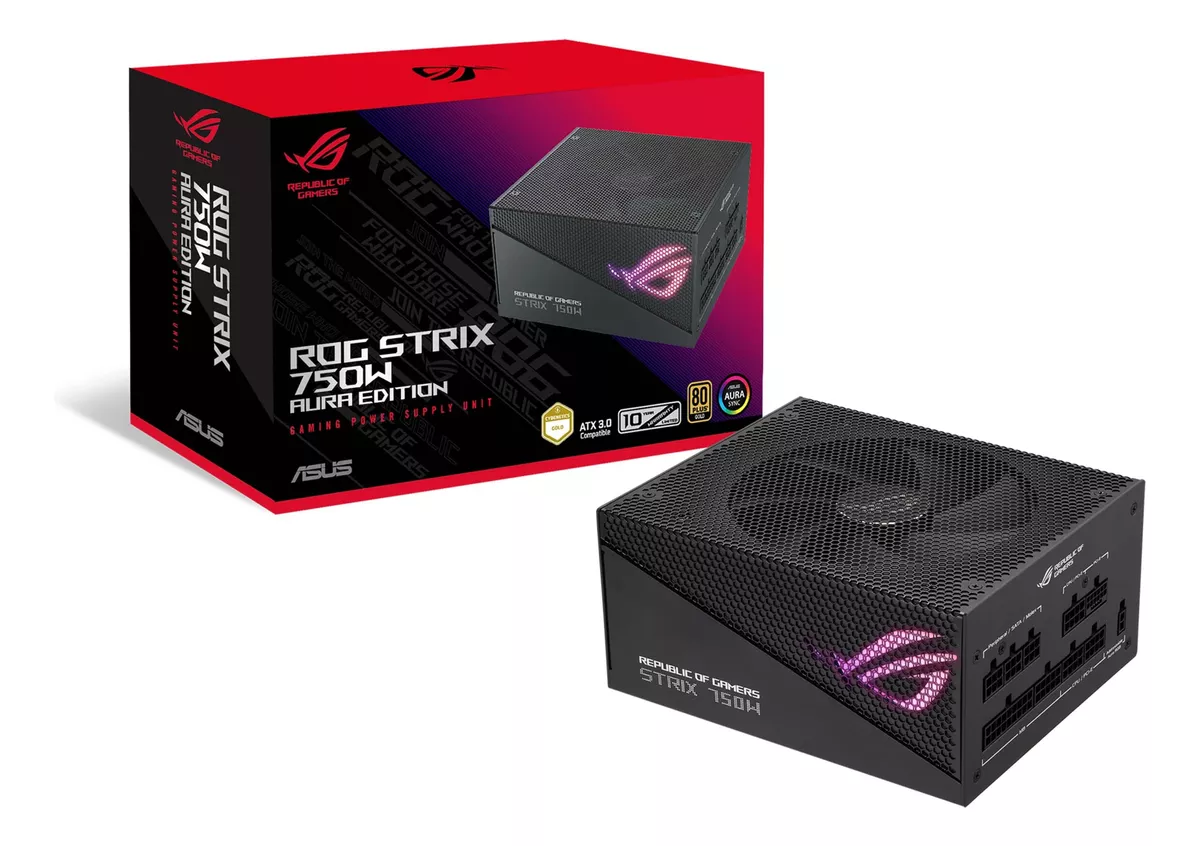 FUENTE 750W ASUS ROG STRIX GOLD AURA EDITION