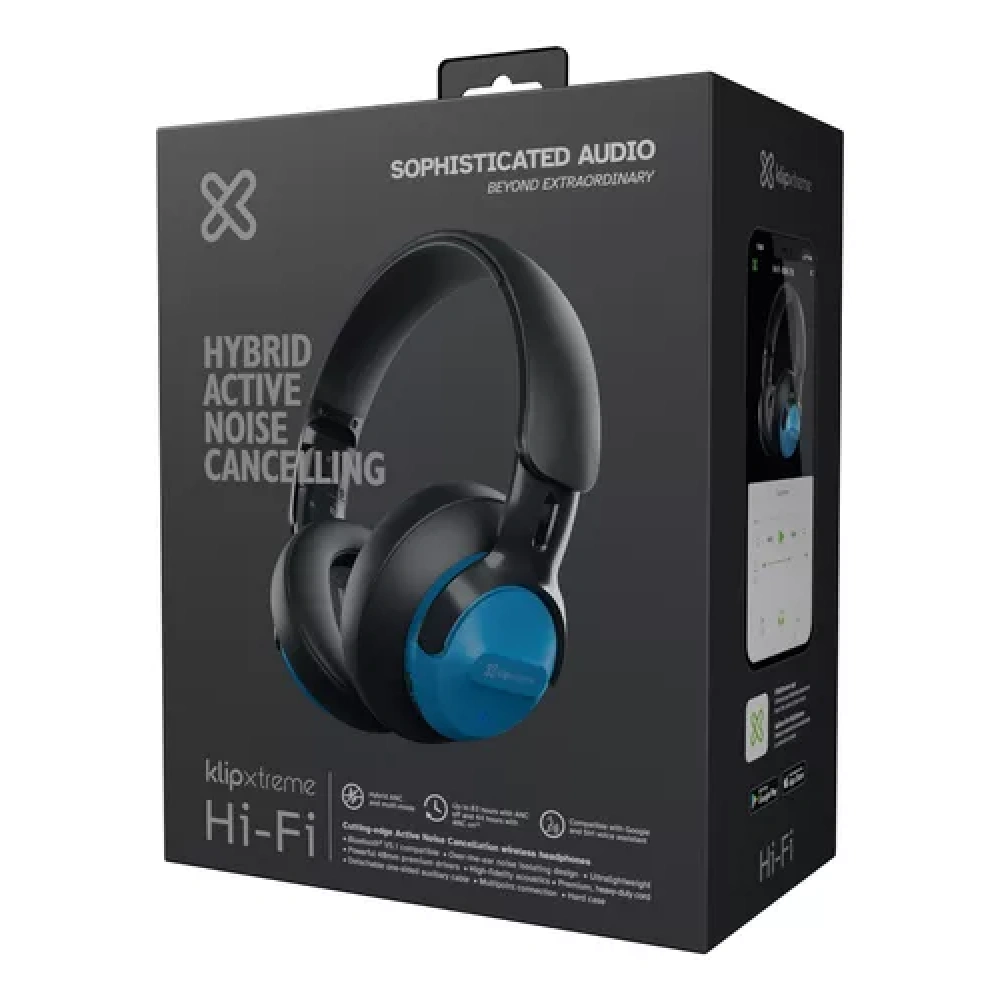 AURICULAR KLIPXTREME HI-FI INALAMBRICOBRICO C/AZUL