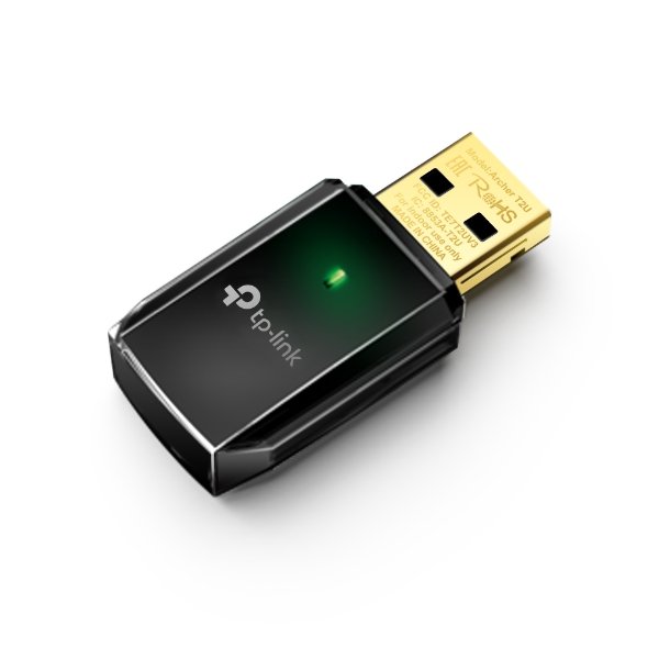 PLACA DE RED WIRELESS USB TP-LINK ARCHER T2U AC600 DUAL - Image 2