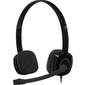 AURICULAR CON MICROFONO LOGITECH H151 NEGRO JACK3.5MM
