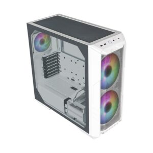 GABINETE COOLER MASTER HAF 500 MID TOWER WHITE