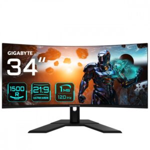 MONITOR 34 GIGABYTE GS34WQC GAMING CURVO 120HZ HDM