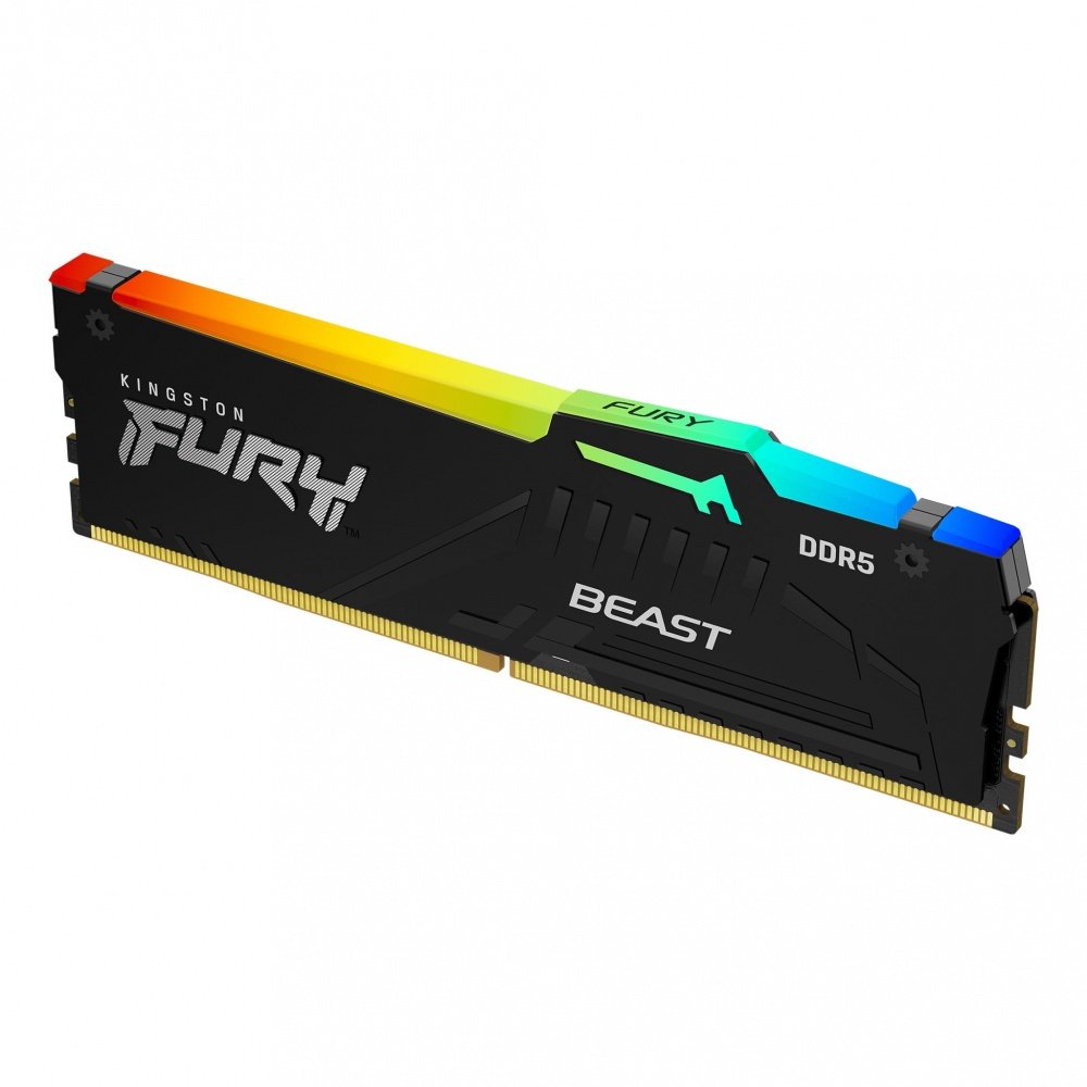 DDR5 32GB KINGSTON 5600MHZ FURY BEAST BLACK RGB