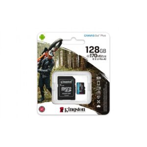 MICRO SD 128GB V30 KINGSTON CANVAS GO PLUS
