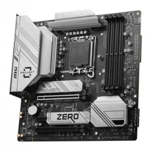 MOTHERBOARD MSI S1700 B760M PROJECT ZERO DDR5 BOX M-ATX