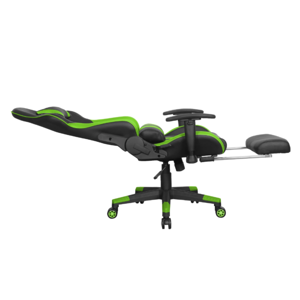 SILLA GAMER SYX CH-059 GR VERDE NEGRO - Image 3