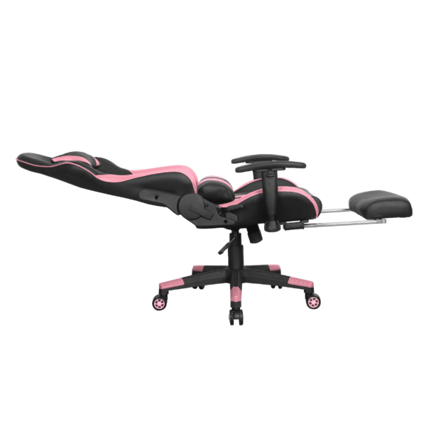 SILLA GAMER SYX CH-059 PK ROSA NEGRO - Image 2