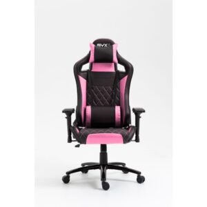 SILLA GAMER SYX CH-451 PK ROSA NEGRO
