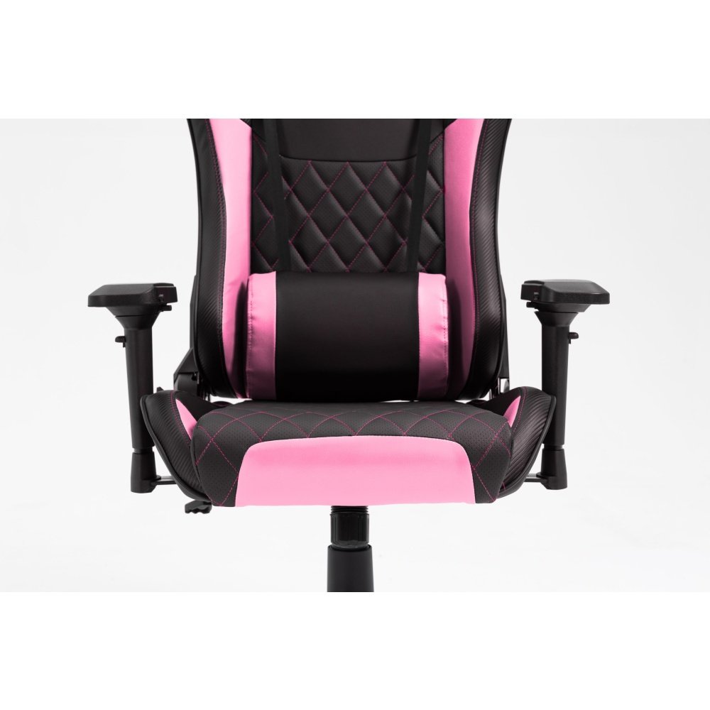 SILLA GAMER SYX CH-451 PK ROSA NEGRO - Image 4