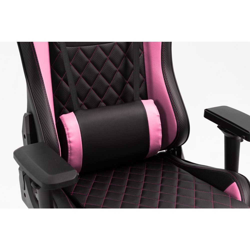 SILLA GAMER SYX CH-451 PK ROSA NEGRO - Image 2