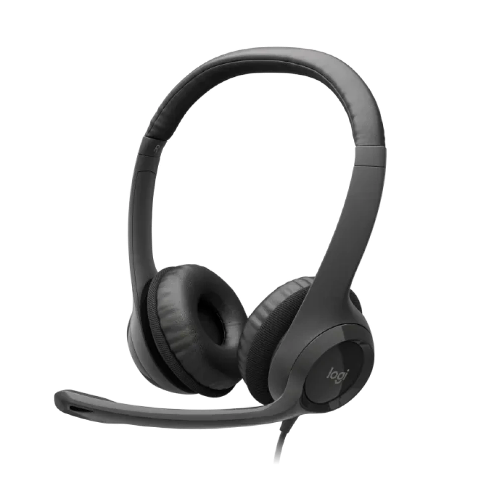 AURICULAR CON MICROFONO LOGITECH H390 USB NEGRO (I)