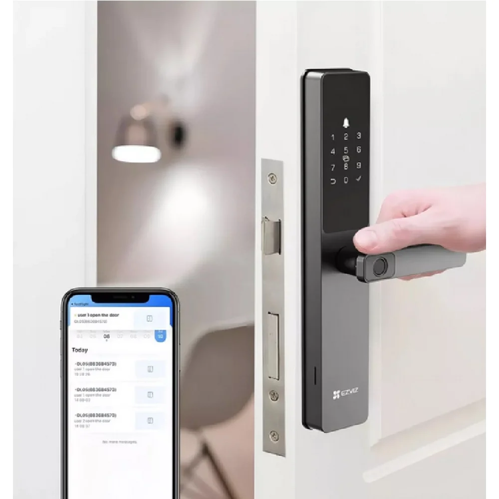 CERRADURA EZVIZ SMART HOME DL05 HUELLA CON PASADOR - Image 2