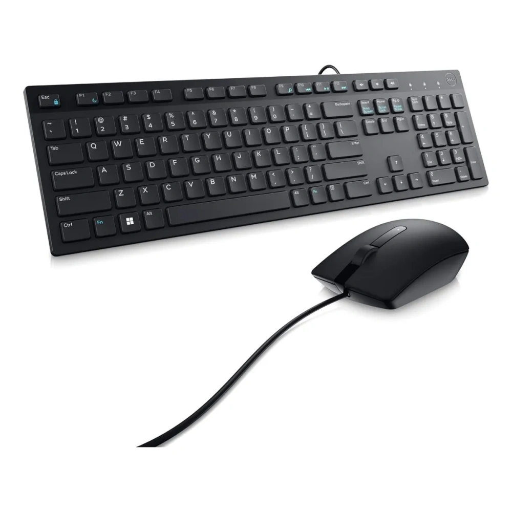 TECLADO Y MOUSE DELL KM300C LATINO USB BLACK