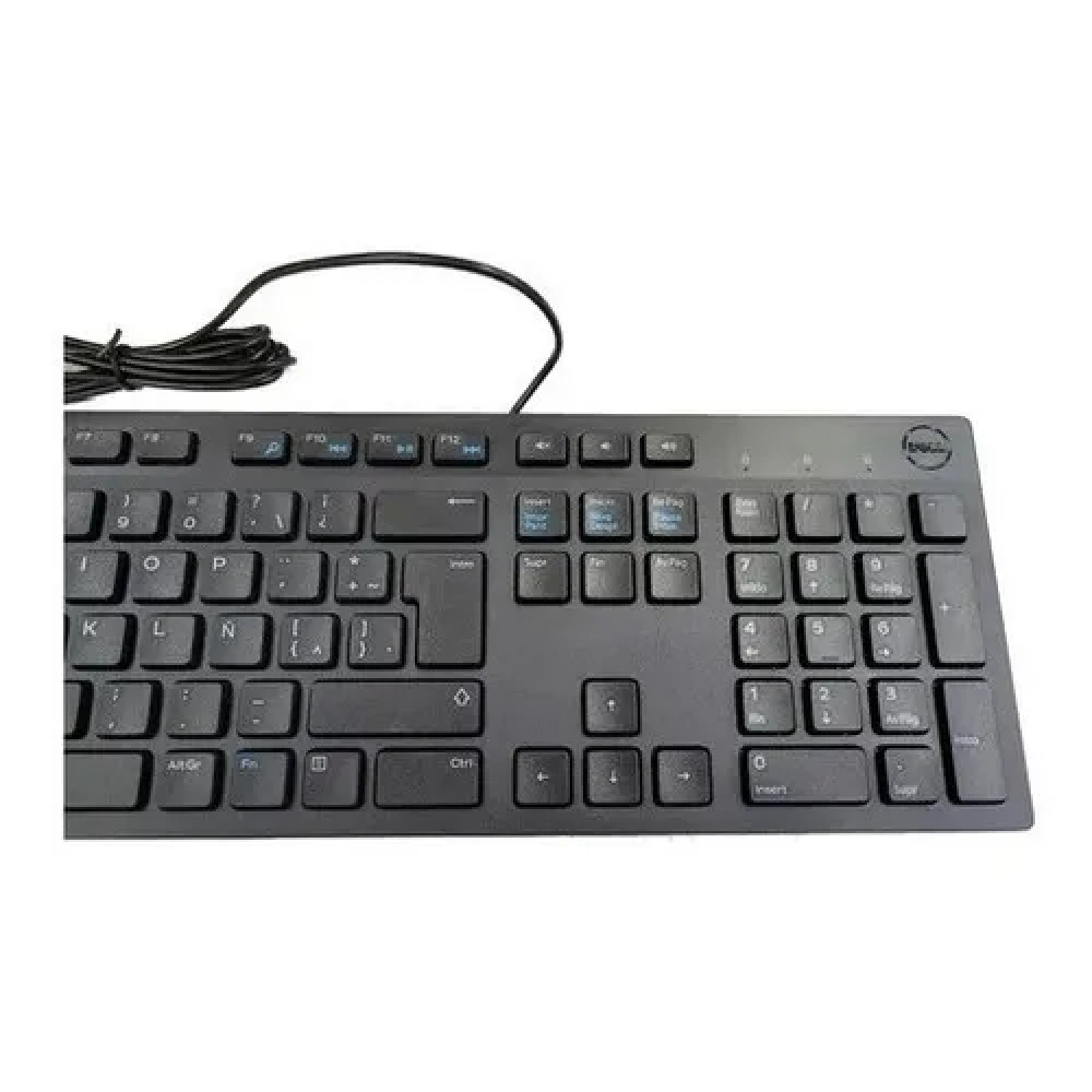 TECLADO Y MOUSE DELL KM300C LATINO USB BLACK - Image 4