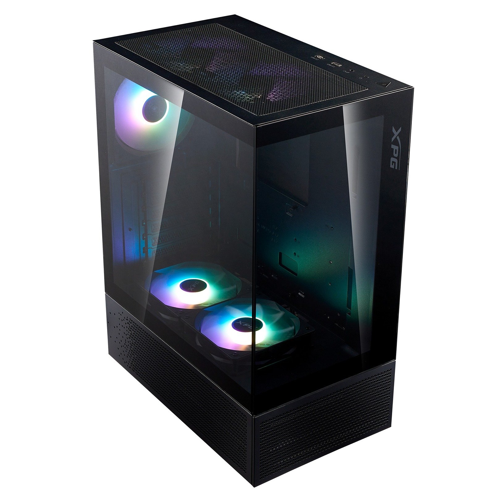 GABINETE XPG INVADER X MINI NEGRO FAN ARGB X5