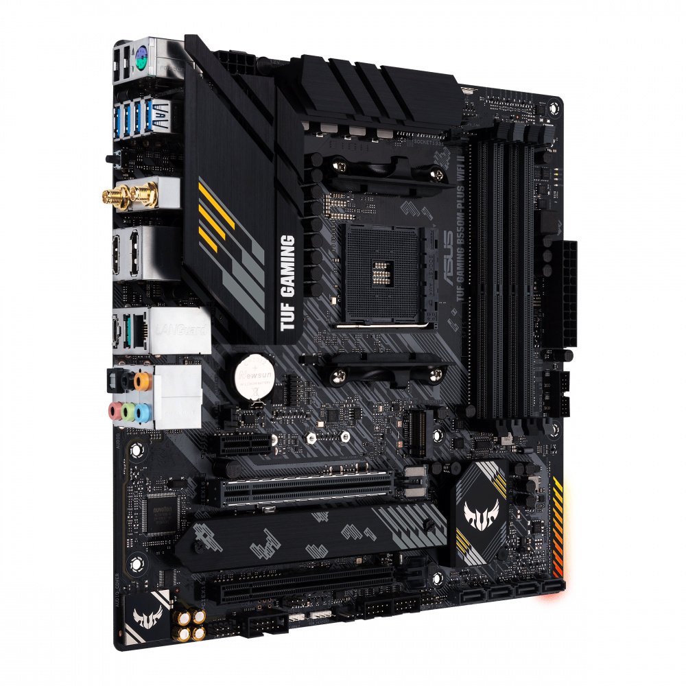 MOTHERBOARD ASUS AM4 TUF GAMING B550M-PLUS WIFI II DDR4 BOX