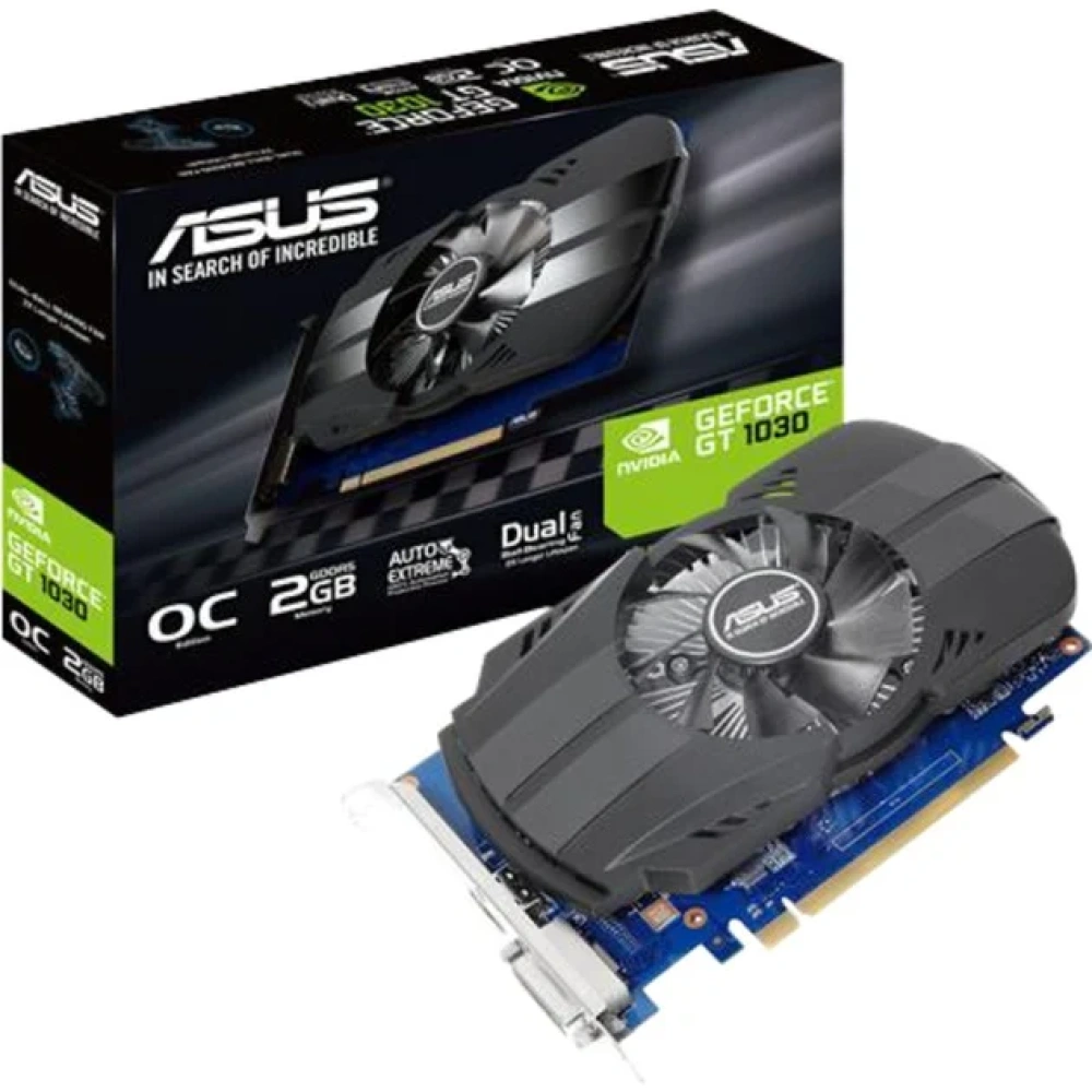 PLACA DE VIDEO 2GB GT 1030 ASUS PHOENIX OC EDITION DDR5