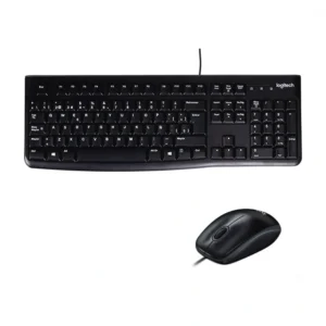TECLADO Y MOUSE LOGITECH MK120 USB BLACK LATINO