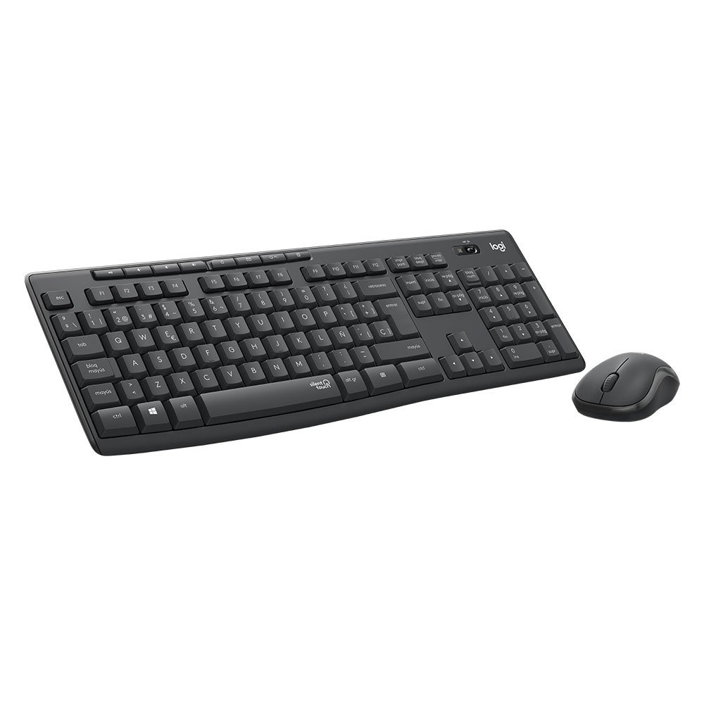 TECLADO Y MOUSE LOGITECH MK295 WIRELESS BACK LATINO