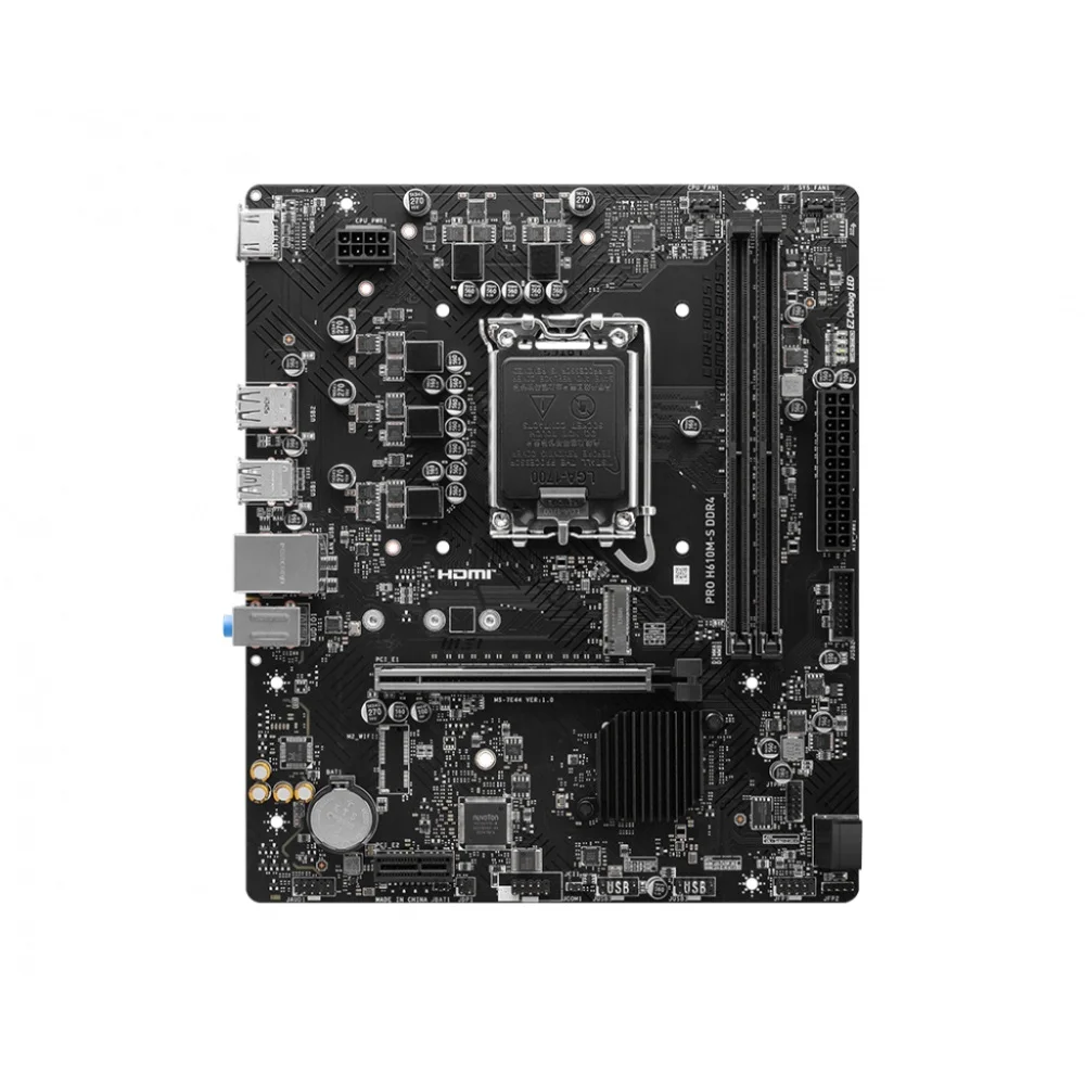 MOTHERBOARD MSI S1700 PRO H610M-S DDR4 BOX M-ATX - Image 4