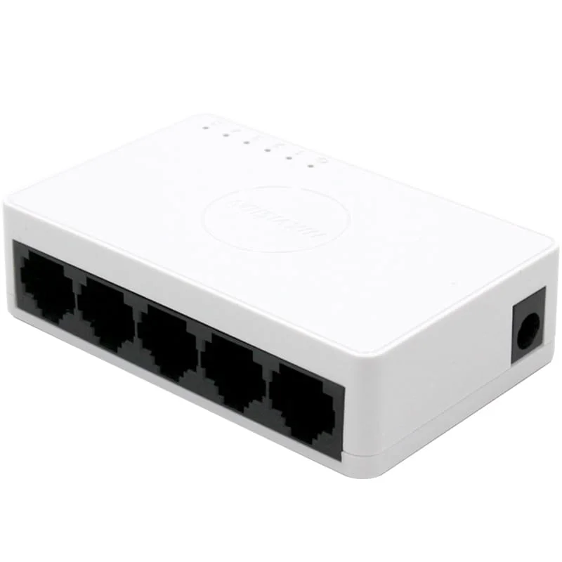 SWITCH 5P HIKVISION DS-3E0105D-O 10/100 DESKTOP