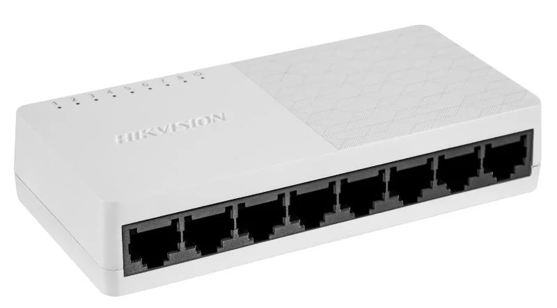 SWITCH 8P HIKVISION DS-3E0108D-O 10/100 DESKTOP - Image 2