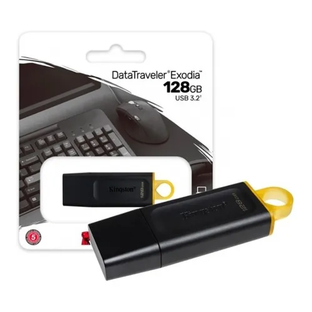 PEN DRIVE 128GB KINGSTON 3.2 DTXM RED