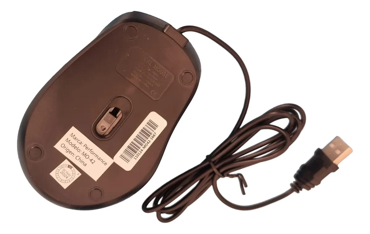 MOUSE PERFORMANCE USB BLACK MO-42 - Image 2