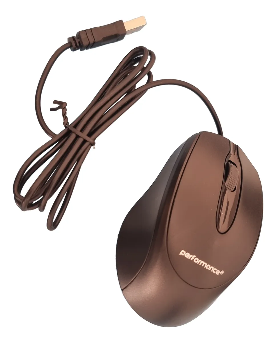MOUSE PERFORMANCE USB BLACK MO-42