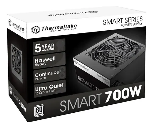 FUENTE 700W THERMALTAKE SMART 80+ WHITE - Image 3