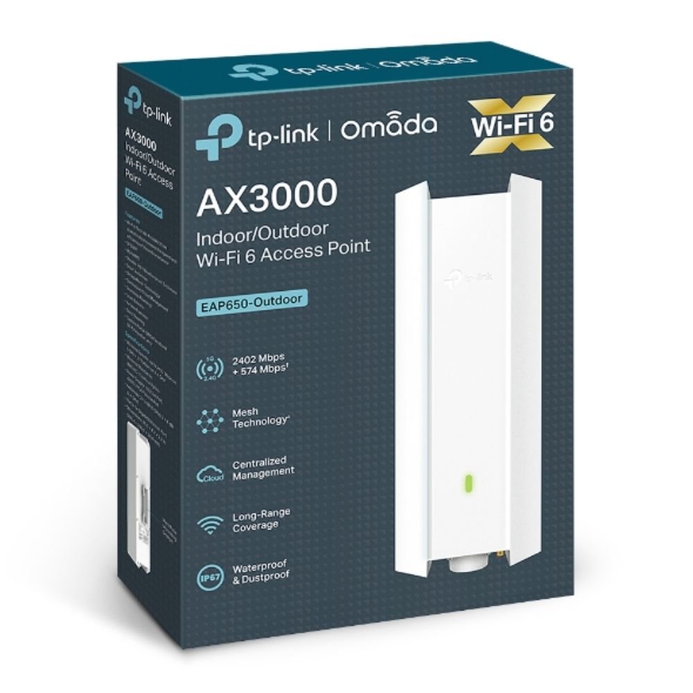 ACCESS POINT TP-LINK EAP655-WALL WIFI6 AX3000