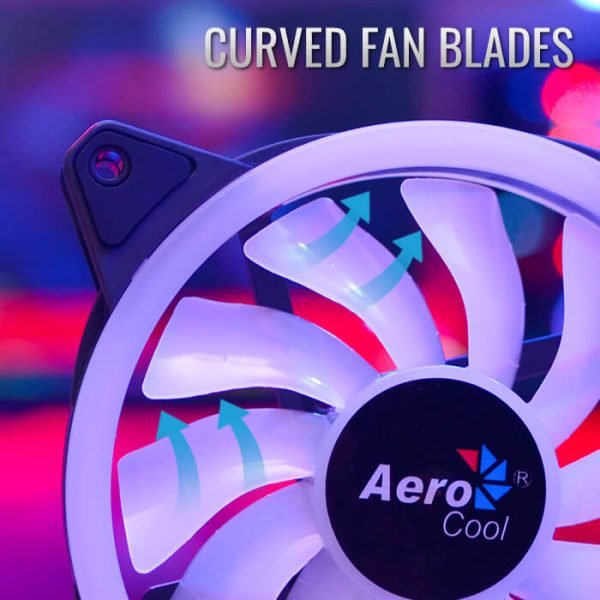 KIT FANS AEROCOOL CON CONTROLADORA Y CONTROL - Image 2