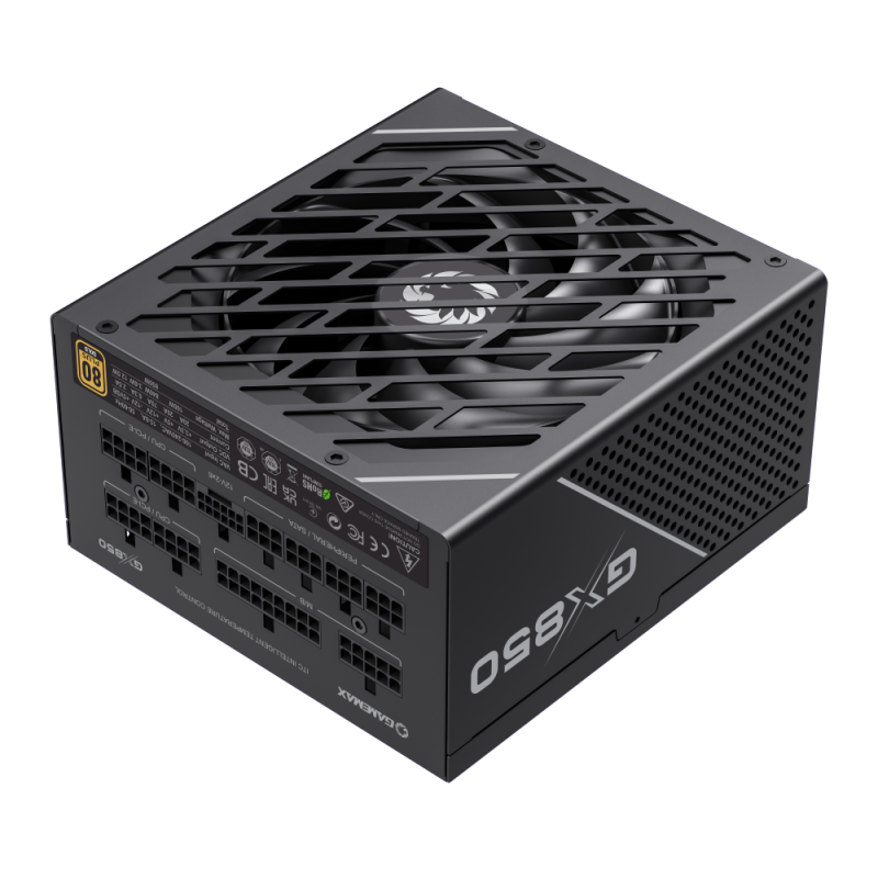 FUENTE 850W GAMEMAX 80 PLUS GOLD GX-850 PRO BK