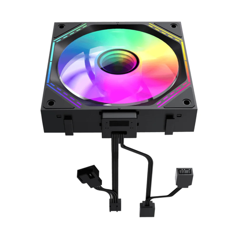COOLER GAMEMAX P/GAB 3x120MM ARGB MAGNETICO REVERSO - Image 5