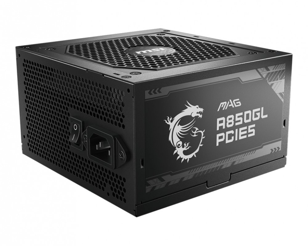 FUENTE 850W MSI 80 PLUS GOLD MAG A850GL PCIE5