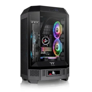 GABINETE THERMALTAKE THE TOWER 300 BLACK 2*FAN