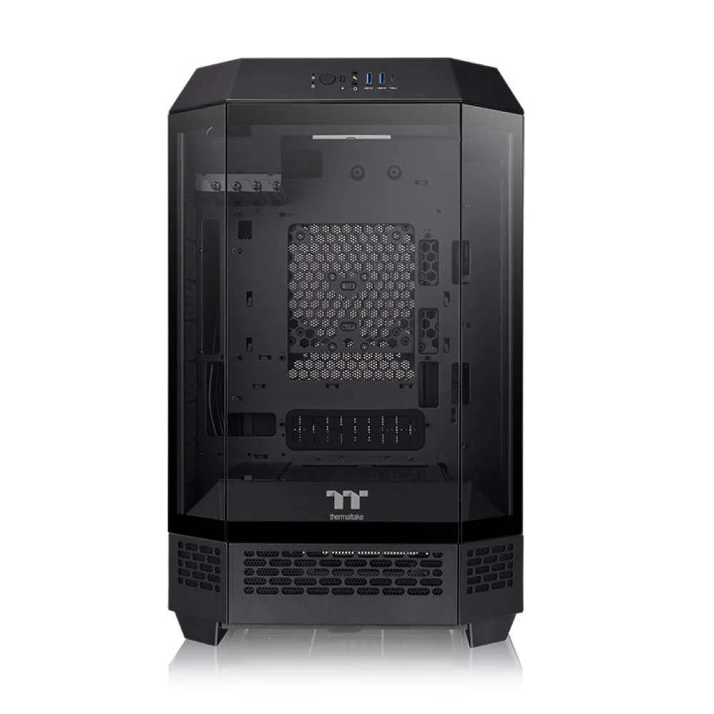 GABINETE THERMALTAKE THE TOWER 300 BLACK 2*FAN - Image 2